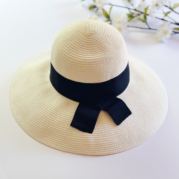Nordstrom Straw Saucer Hat - Picture 1 of 5